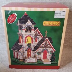 Lemax Village Collection Grace Community Church 65155 2016 Holiday Christmas NEW
